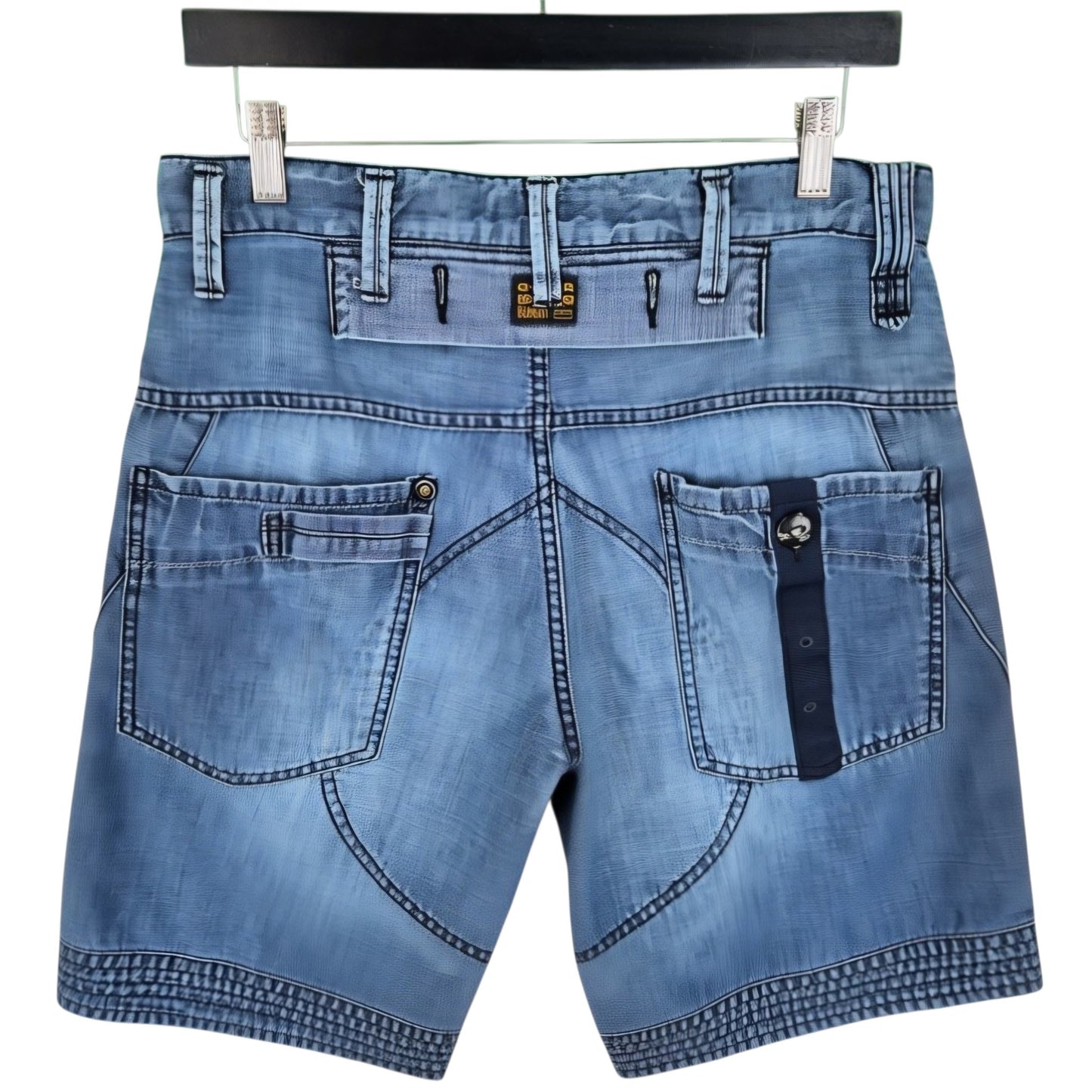 G Star Raw Chambray Blue Shorts W30