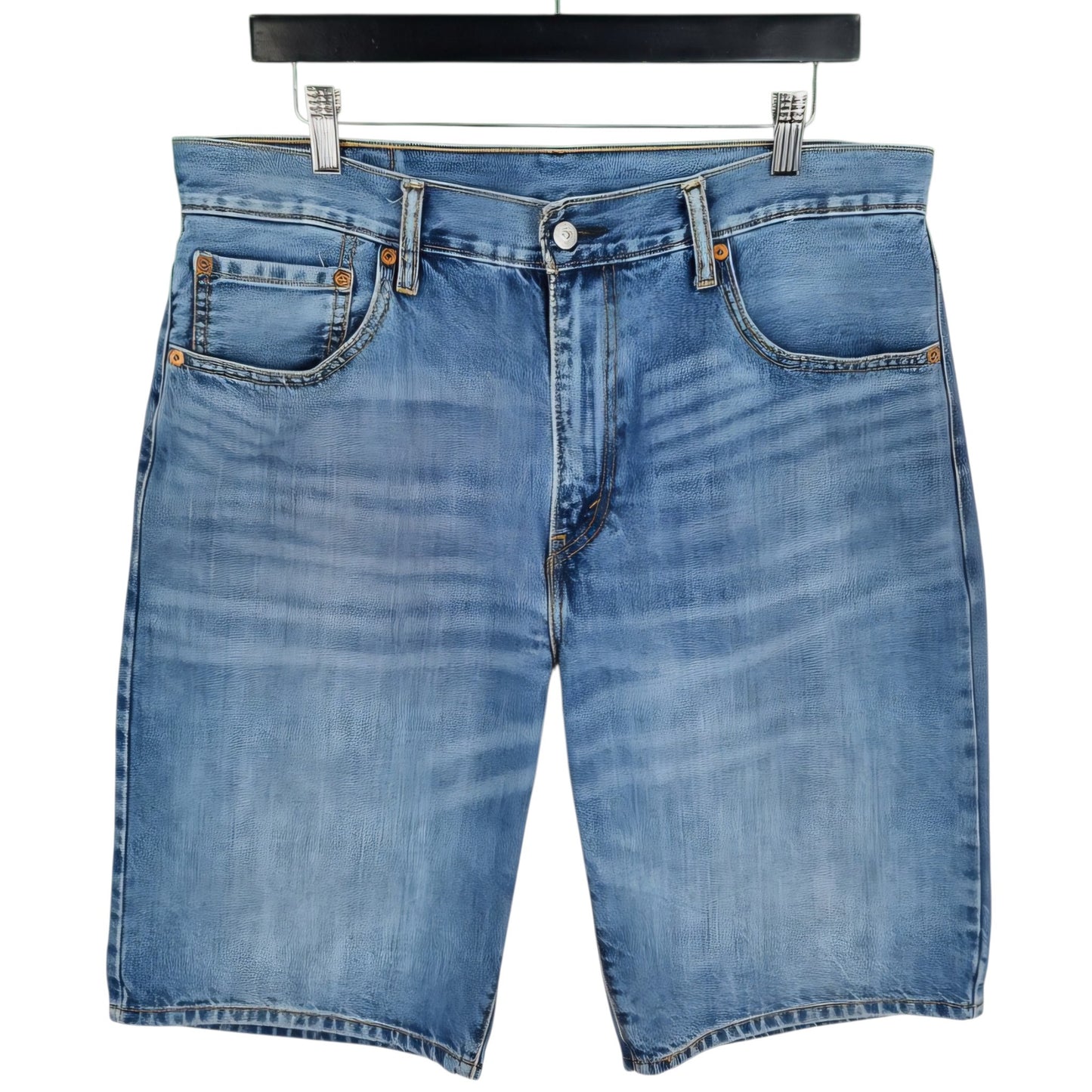 Levis 569 Jeans Blue Denim Shorts W34