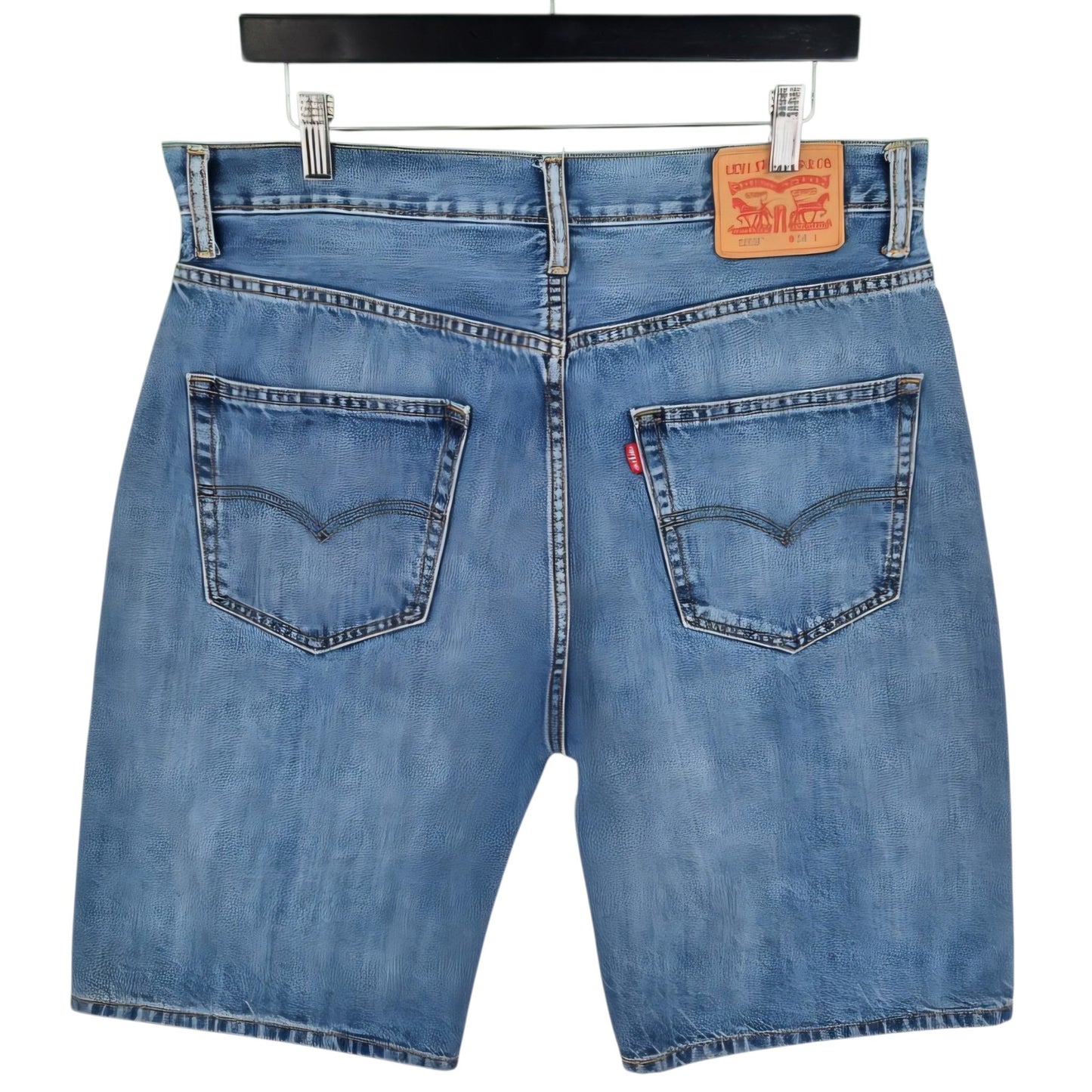 Levis 569 Jeans Blue Denim Shorts W34