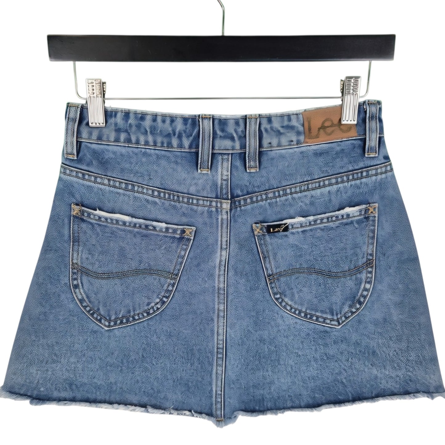 Lee Womens Blue Lola Denim Skirt W26