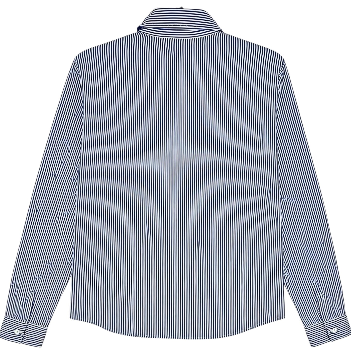 Tommy Hilfiger Womens Blue & White Stripe Dress Shirt Size S
