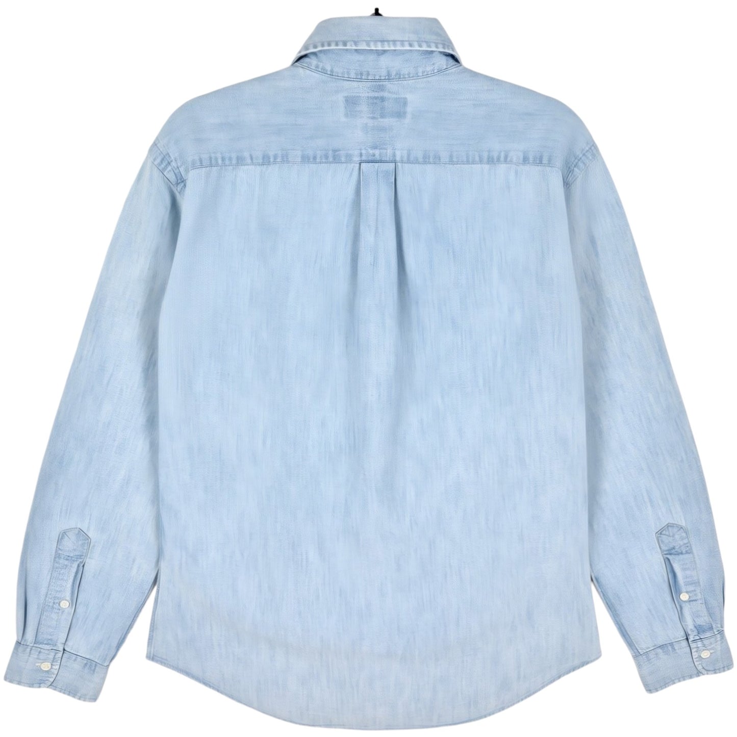 Polo Ralph Lauren Chambray Blue Dress Shirt Size M