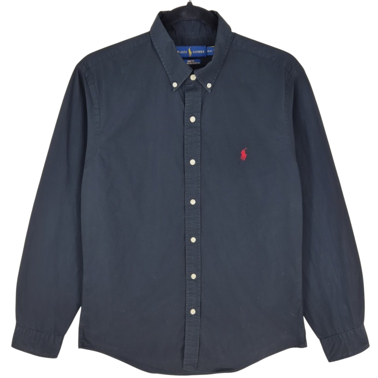 Polo Ralph Lauren Black Slim Fit Dress Shirt Size M