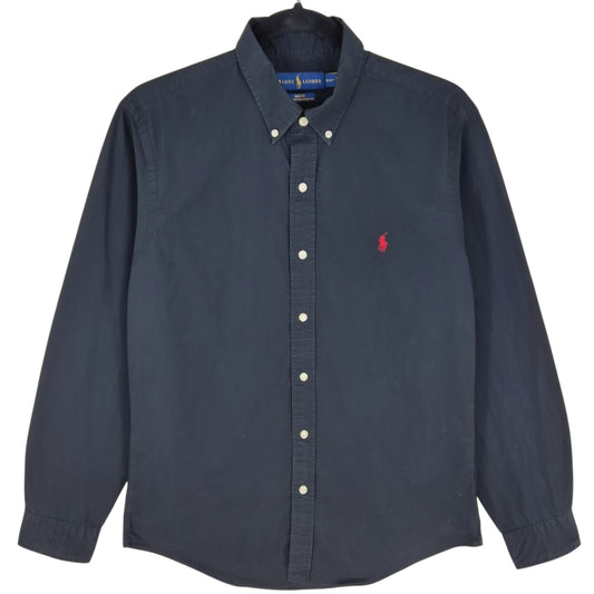 Polo Ralph Lauren Black Slim Fit Dress Shirt Size M
