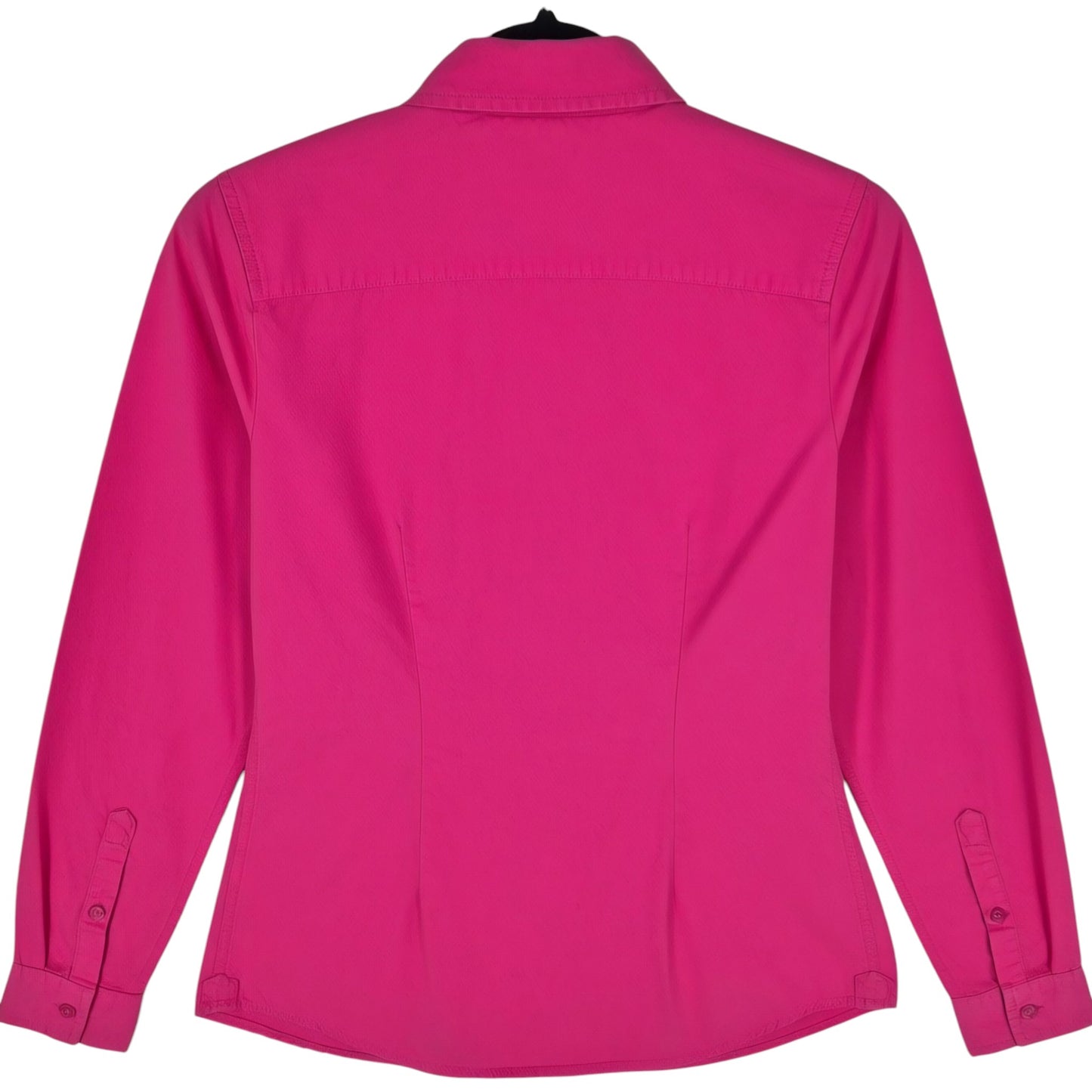 Tommy Hilfiger Womens Bright Pink Classic Fit Dress Shirt Size XS