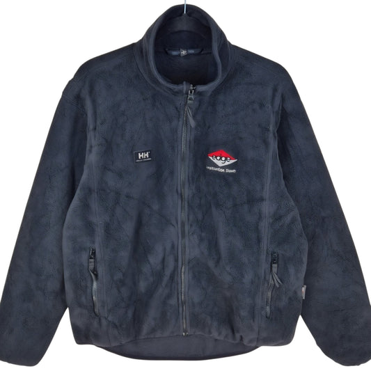 Helly Hansen Workwear Black Fleece Zip Jumper Size L