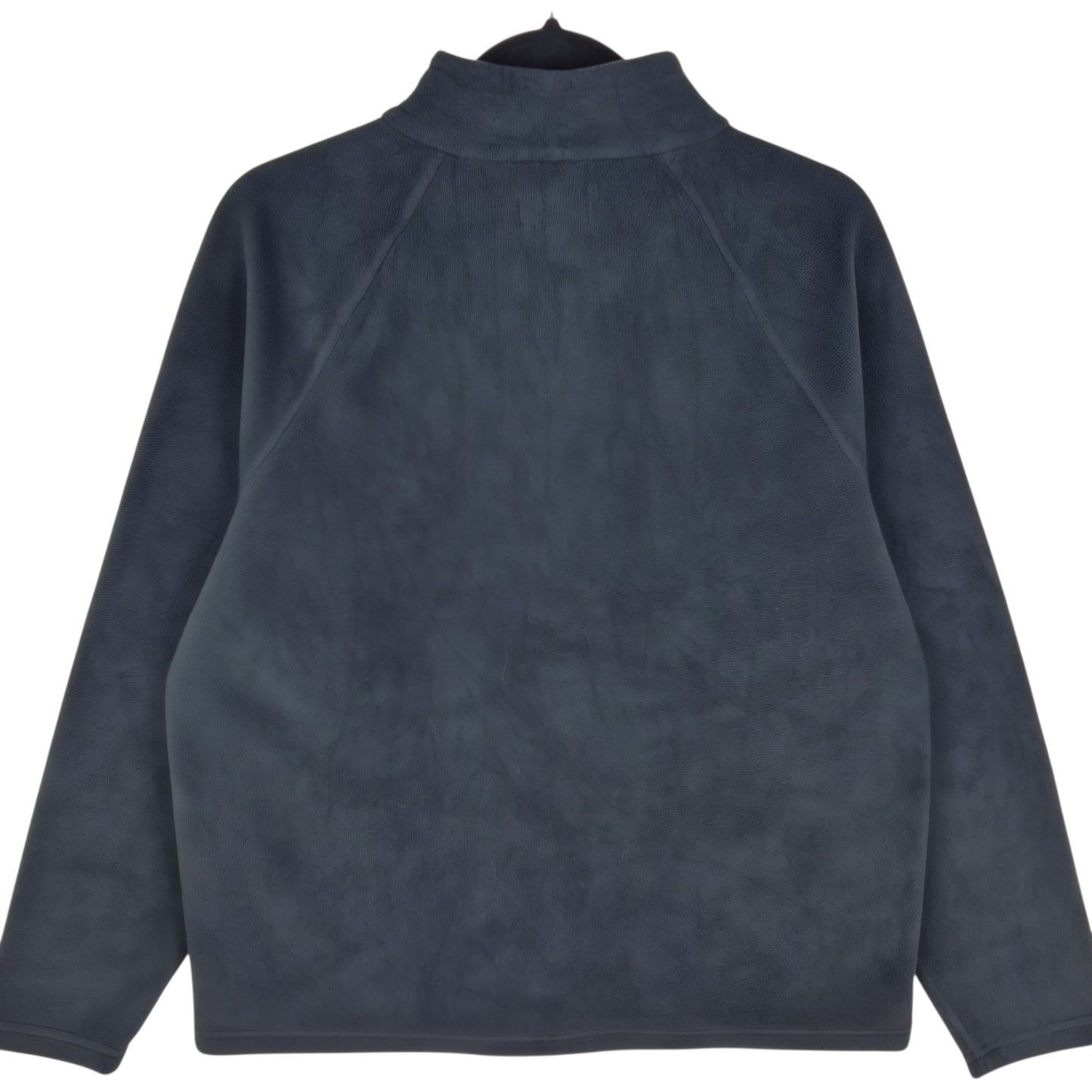 Bass Pro Shops Black Quarter Zip Fleece Jumper Size M