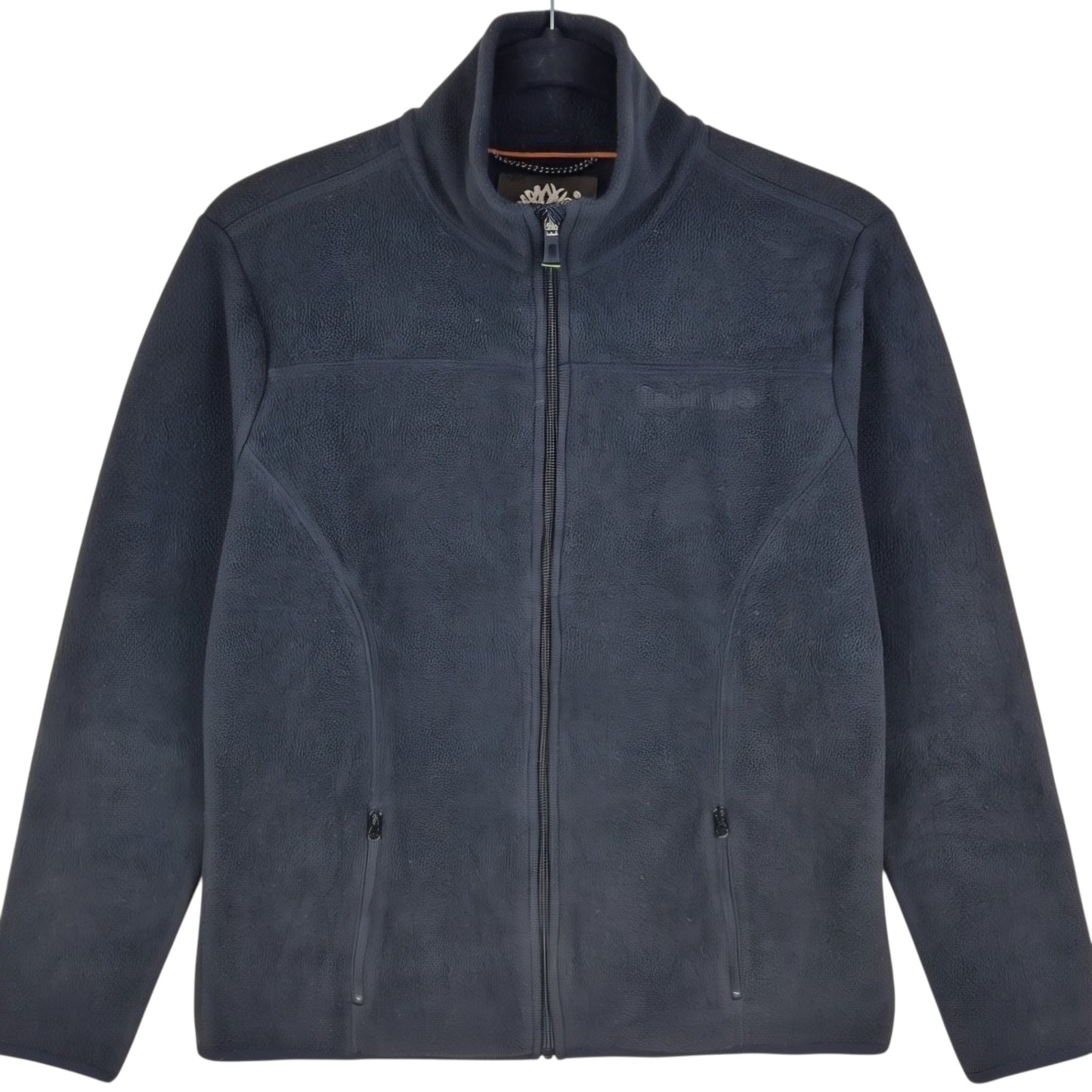 Timberland Womens Black Fleece Zip Jumper Size S