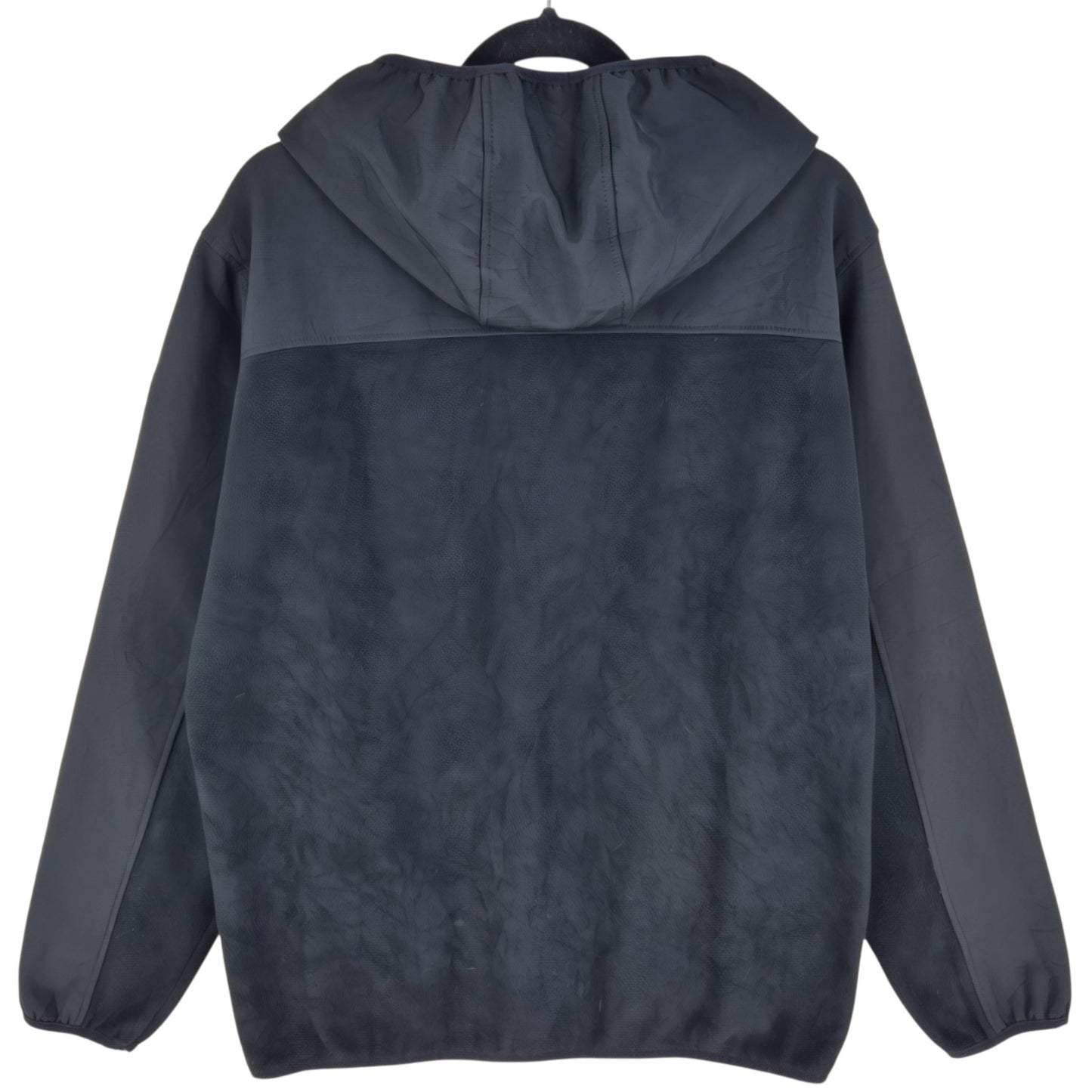 Reebok Black Hooded Fleece Zip Jumper Size L