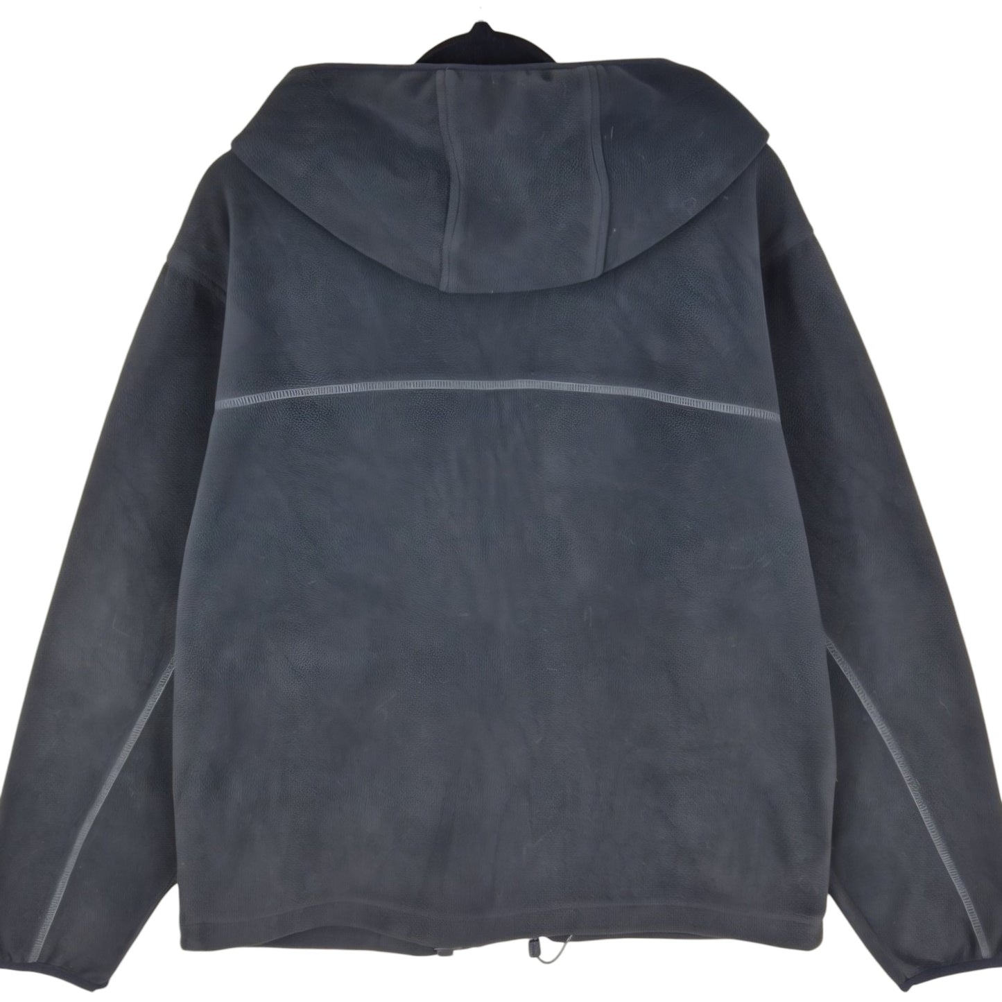 Columbia Black Hooded Fleece Zip Jumper Size M