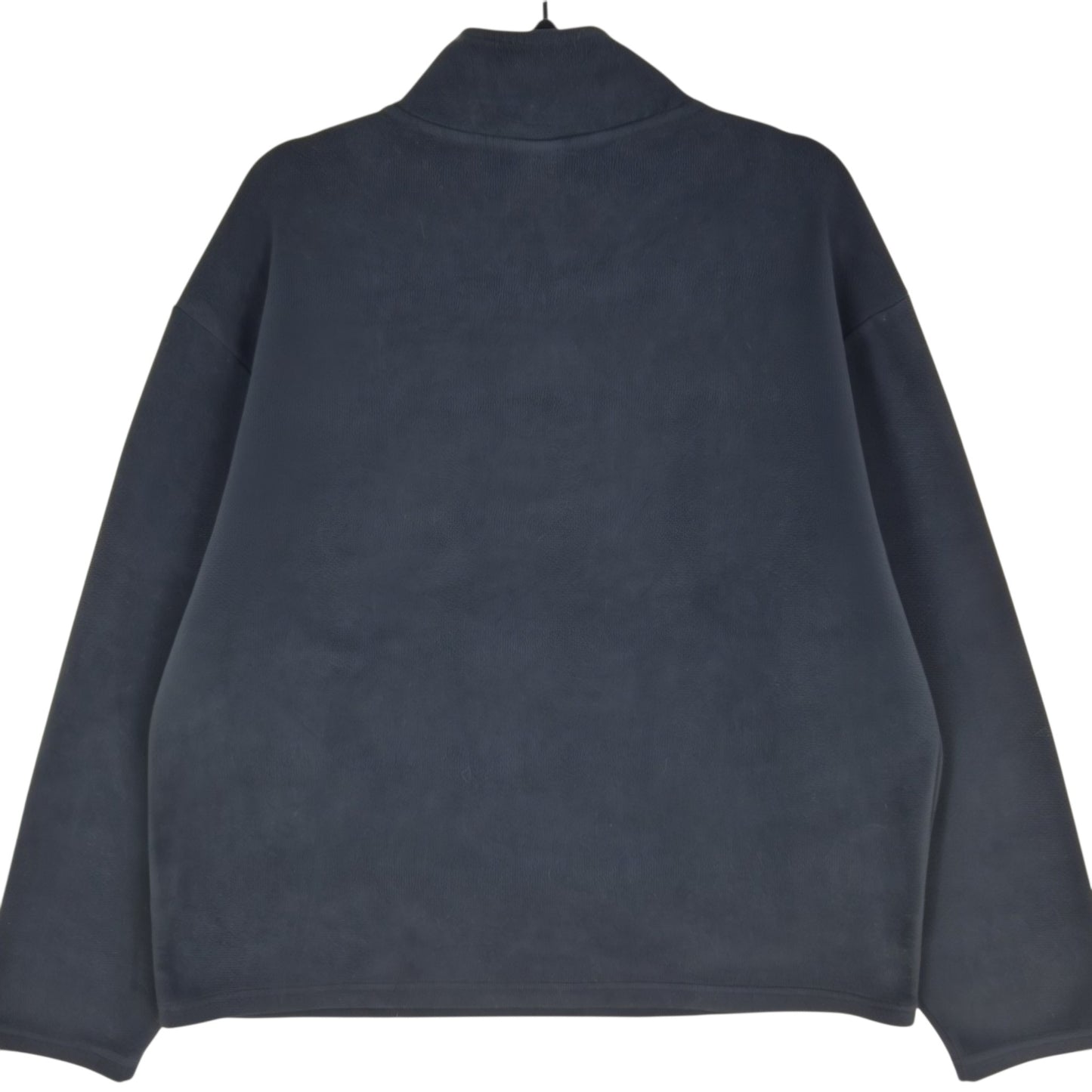 Vintage Starter Black Quarter Zip Fleece Jumper Size L