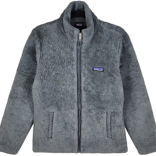 Patagonia Womens Grey Fleece Zip Jumper Size S