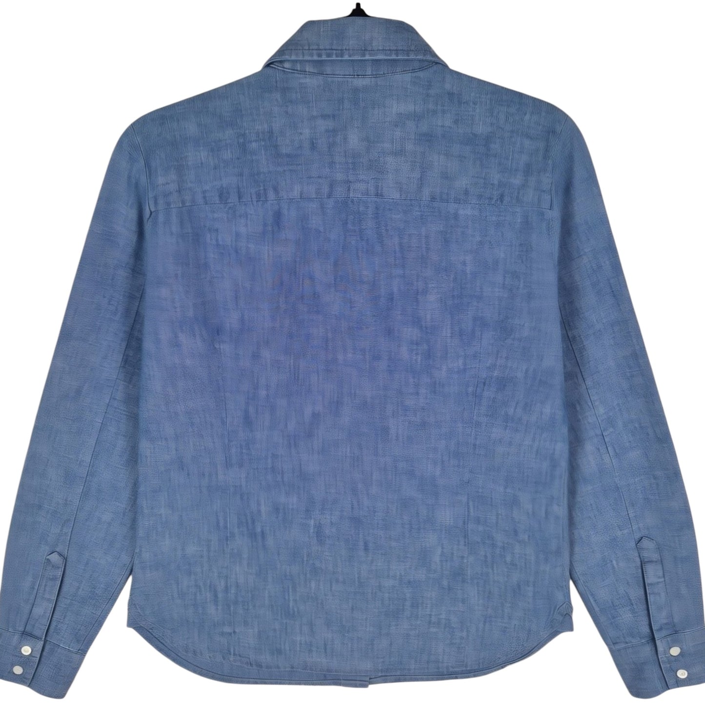 Tommy Hilfiger Womens Chambray Blue Dress Shirt Size S