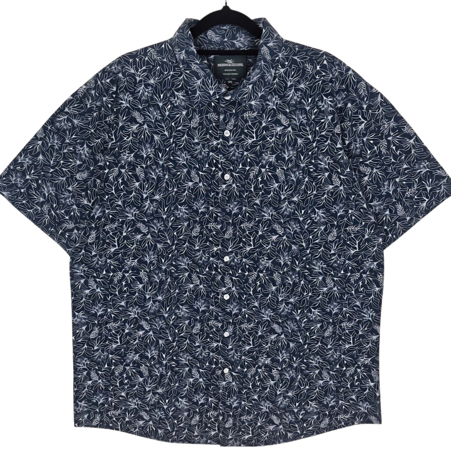 Rodd & Gunn Italian Fabric Sport Fit Short Sleeve Button Shirt Size 2XL