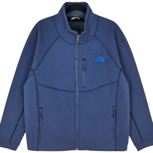 The North Face Dark Blue Fleece Zip Jumper Size L