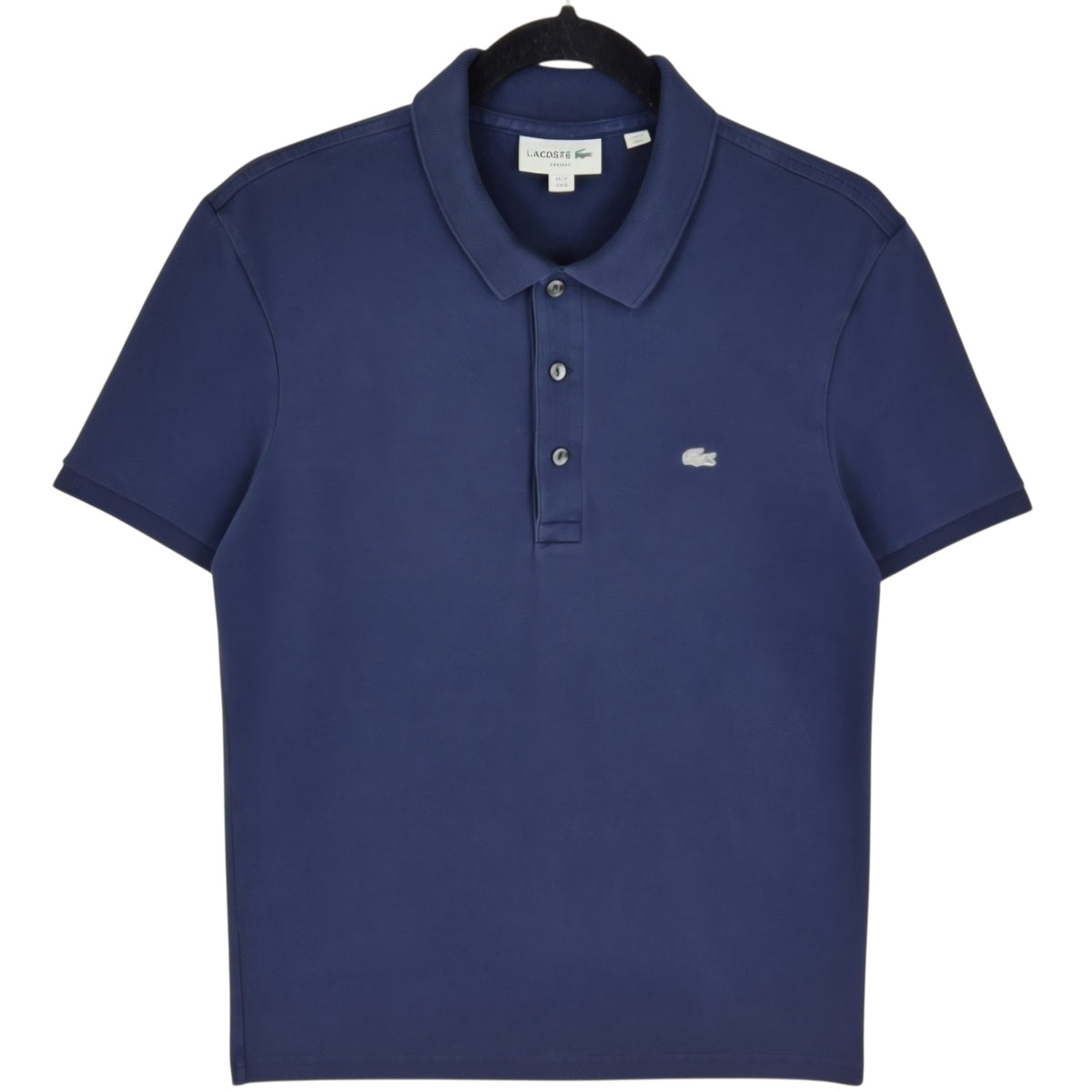 Lacoste Dark Blue Slim Fit Polo Shirt Size M
