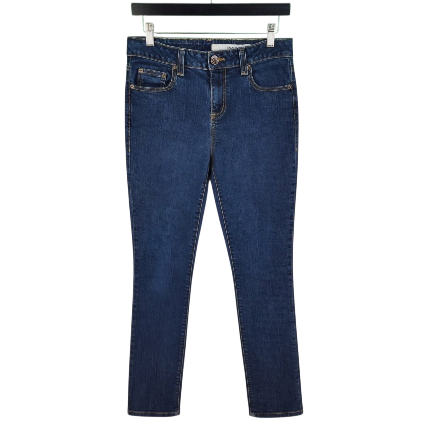 DKNY Jeans Womens Dark Blue Skinny Denim W29