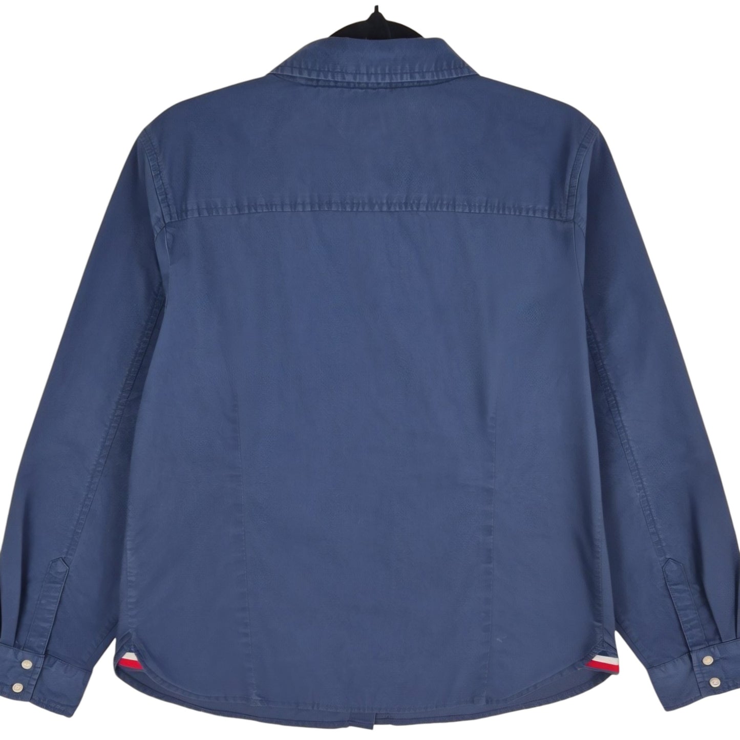Tommy Hilfiger Womens Dark Blue Dress Shirt Size L