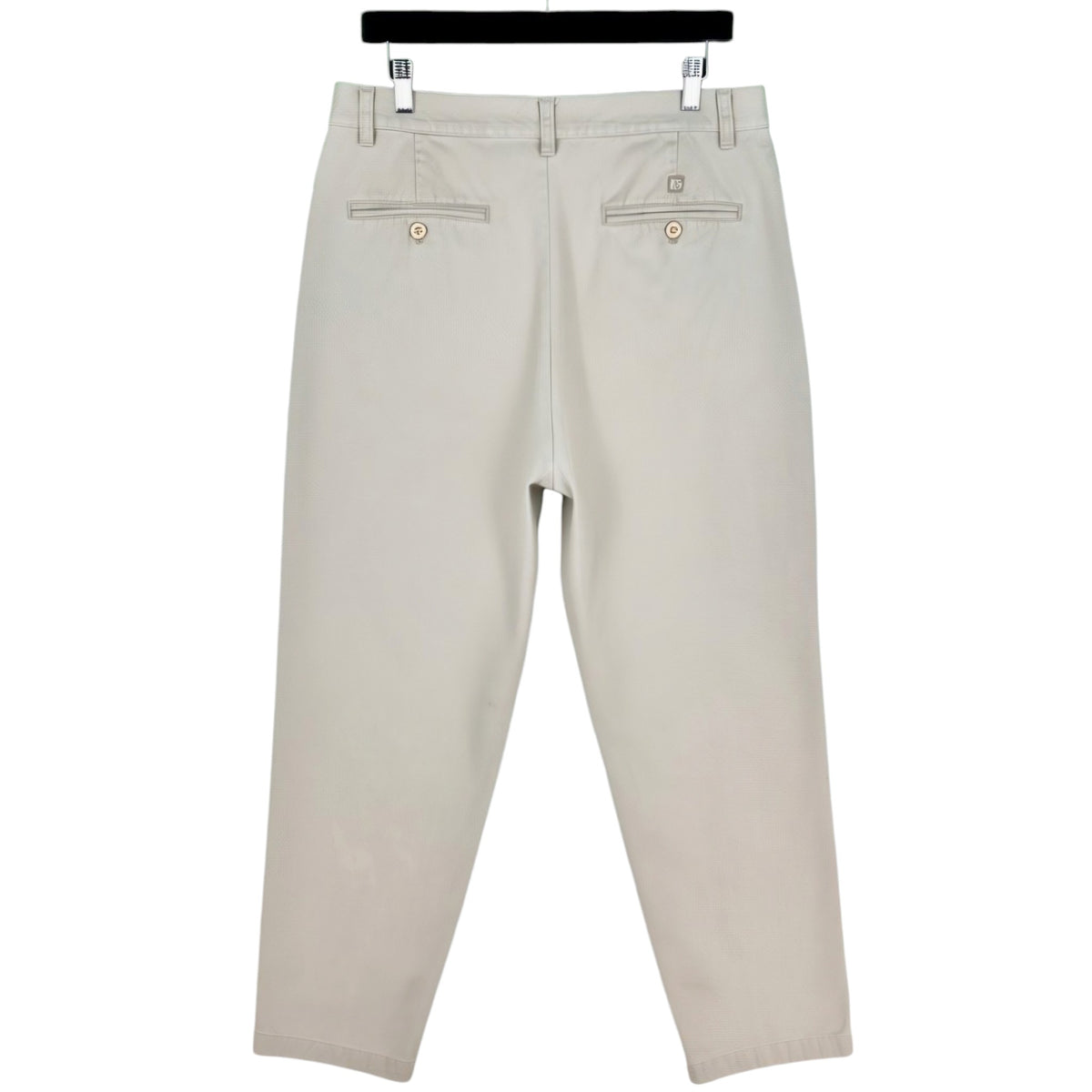 Vintage DKNY 90's Cream Brown Chino Pants W33