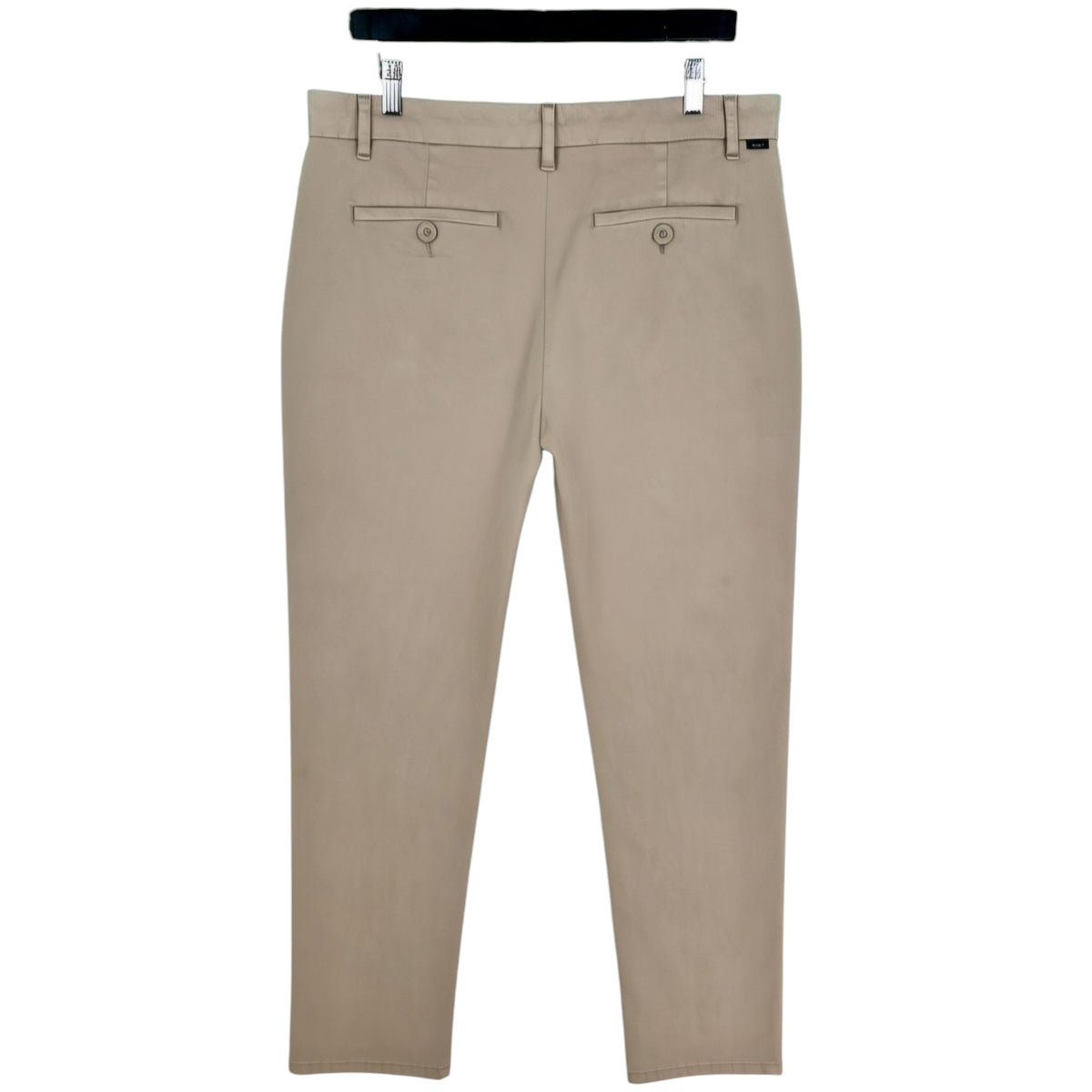 DKNY Brown Straight Leg Chino Pants W34