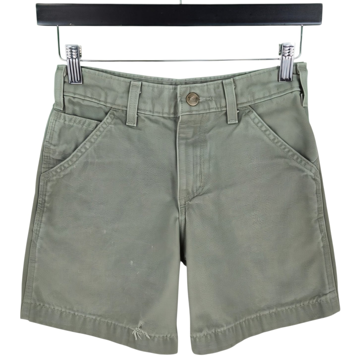 Vintage Carhartt 90's Womens Khaki Green Shorts W24