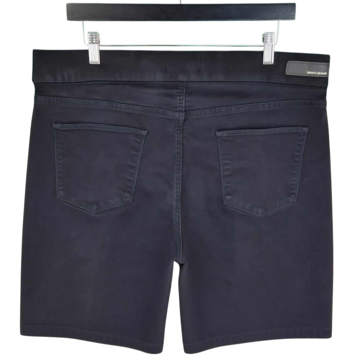 DKNY Black Stretch Shorts W37