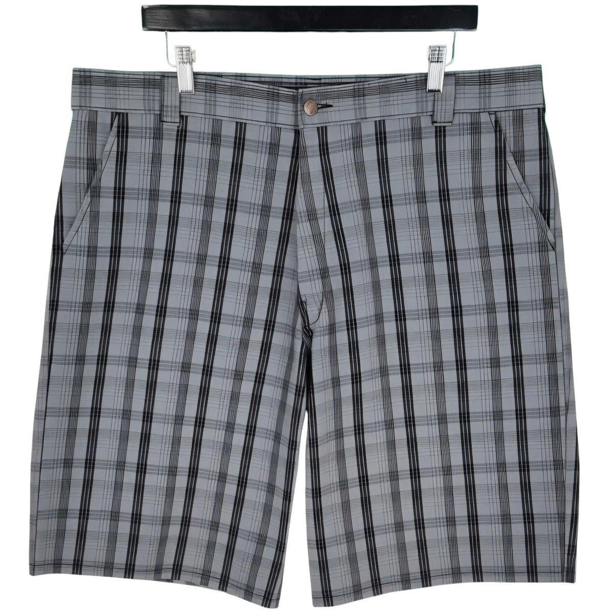 Dickies Grey Checkered Chino Shorts W40