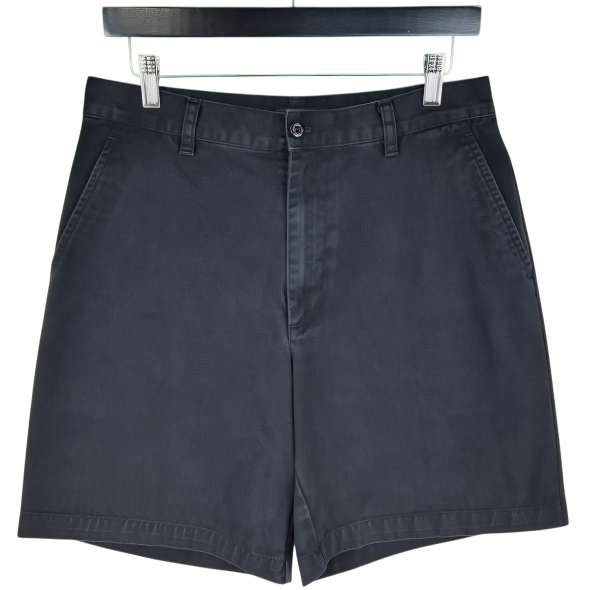 Vintage DKNY 90's Black Chino Shorts W32