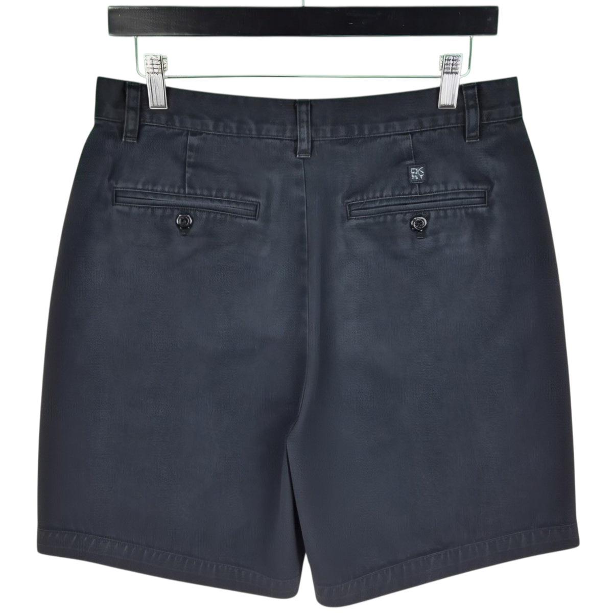 Vintage DKNY 90's Black Chino Shorts W32