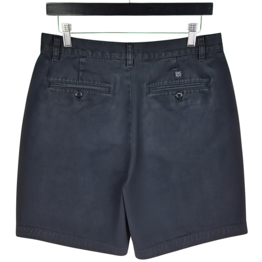 Vintage DKNY 90's Black Chino Shorts W32