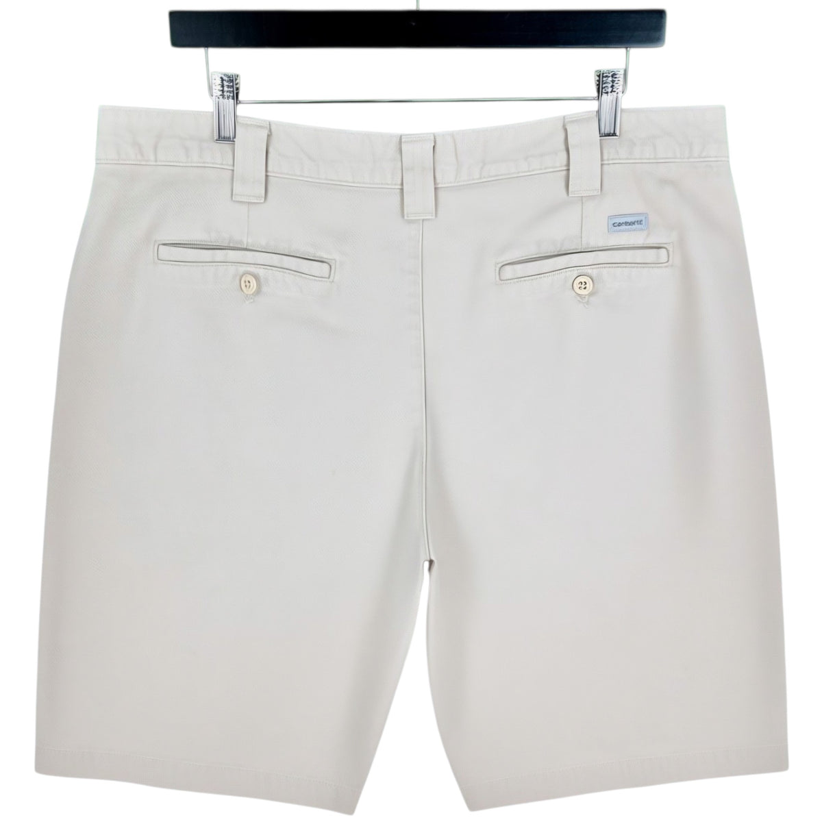 Vintage Carhartt 90's Cream Brown Chino Shorts W40