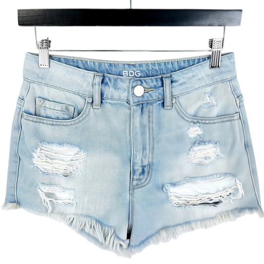BDG Womens Light Blue Denim Shorts W27
