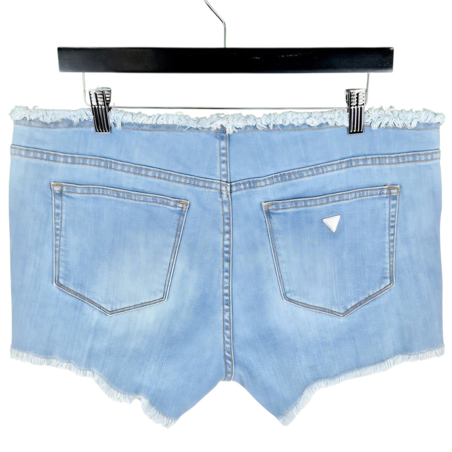 Guess Womens Blue Stretch Denim Skirt W36