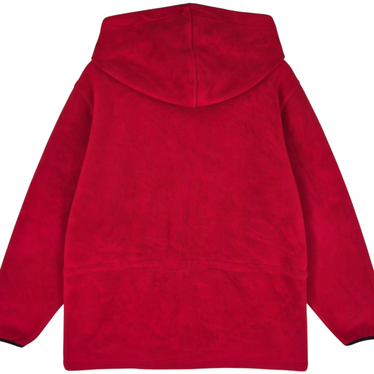 Vintage Woolrich 90's Womens Red Fleece Zip Jumper Size L