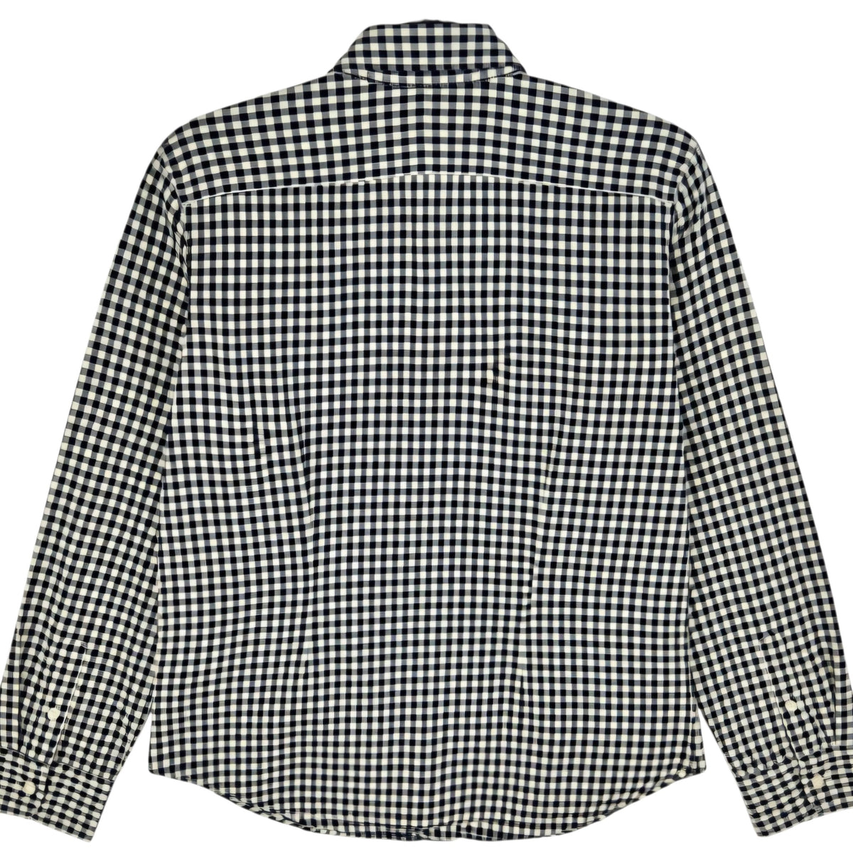 Vintage Ralph Lauren Green Label Womens Black & White Dress Shirt Size M
