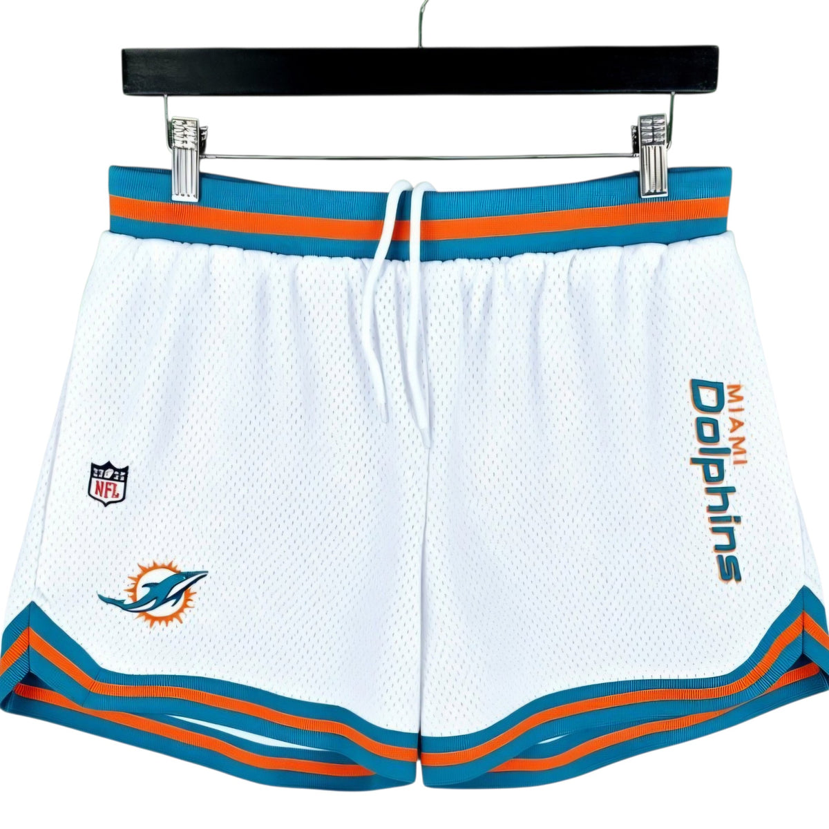 NFL Miami Dolphins White Sport Shorts Size M