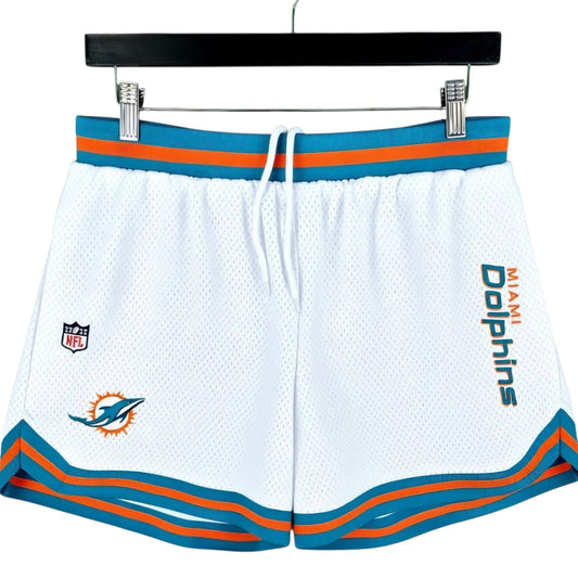 NFL Miami Dolphins White Sport Shorts Size M