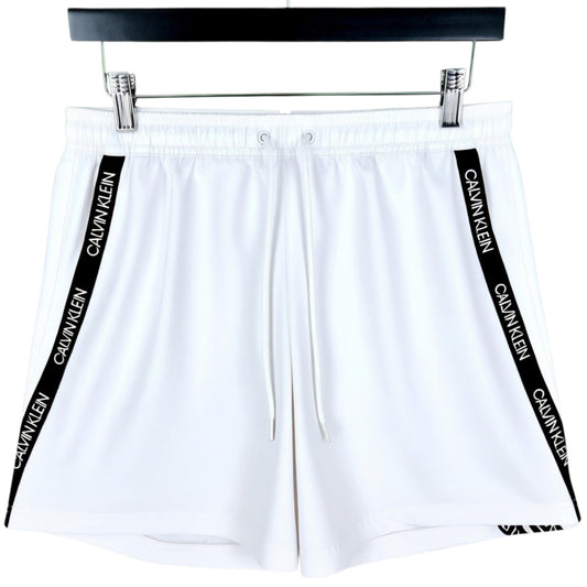 Calvin Klein White Sport Shorts Size M