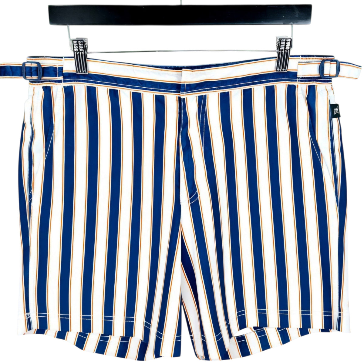 Rodd & Gunn White & Blue Striped Shorts Size S