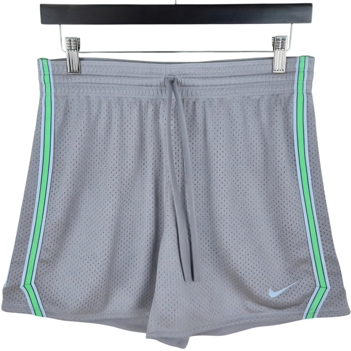 Nike Shiny Grey Sport Shorts Size S