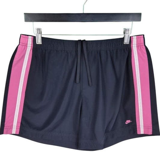 Vintage Nike 2000's Womens Black & Pink Sport Shorts Size M