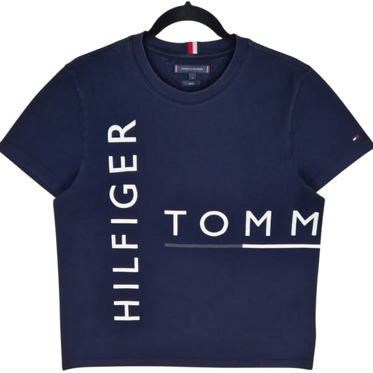Tommy Hilfiger Dark Blue Slim Fit Tee Shirt Size L
