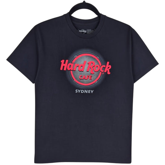 Hard Rock Cafe Sydney Black Tee Shirt Size M