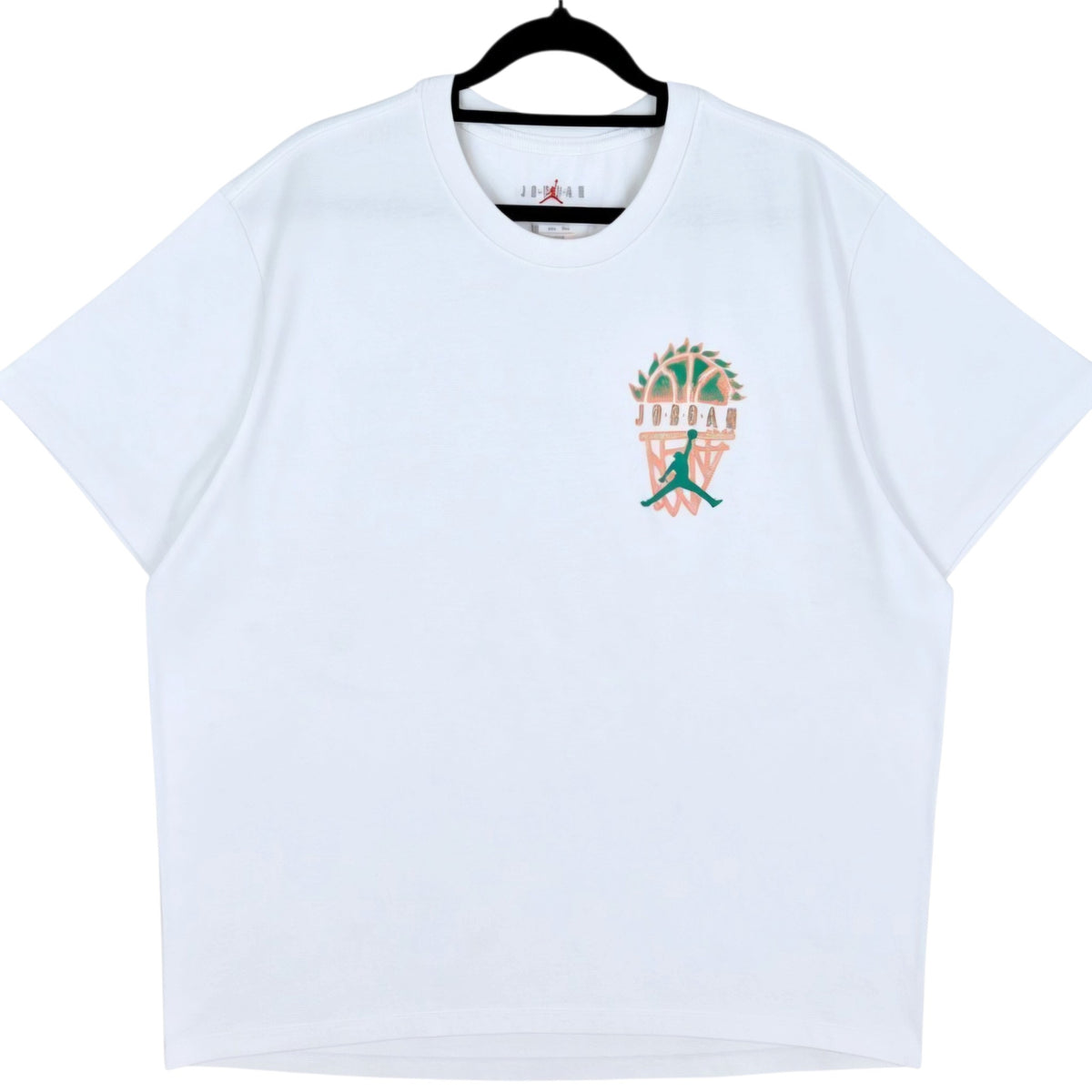 Air Jordan White Standard Fit Tee Shirt Size 3XL