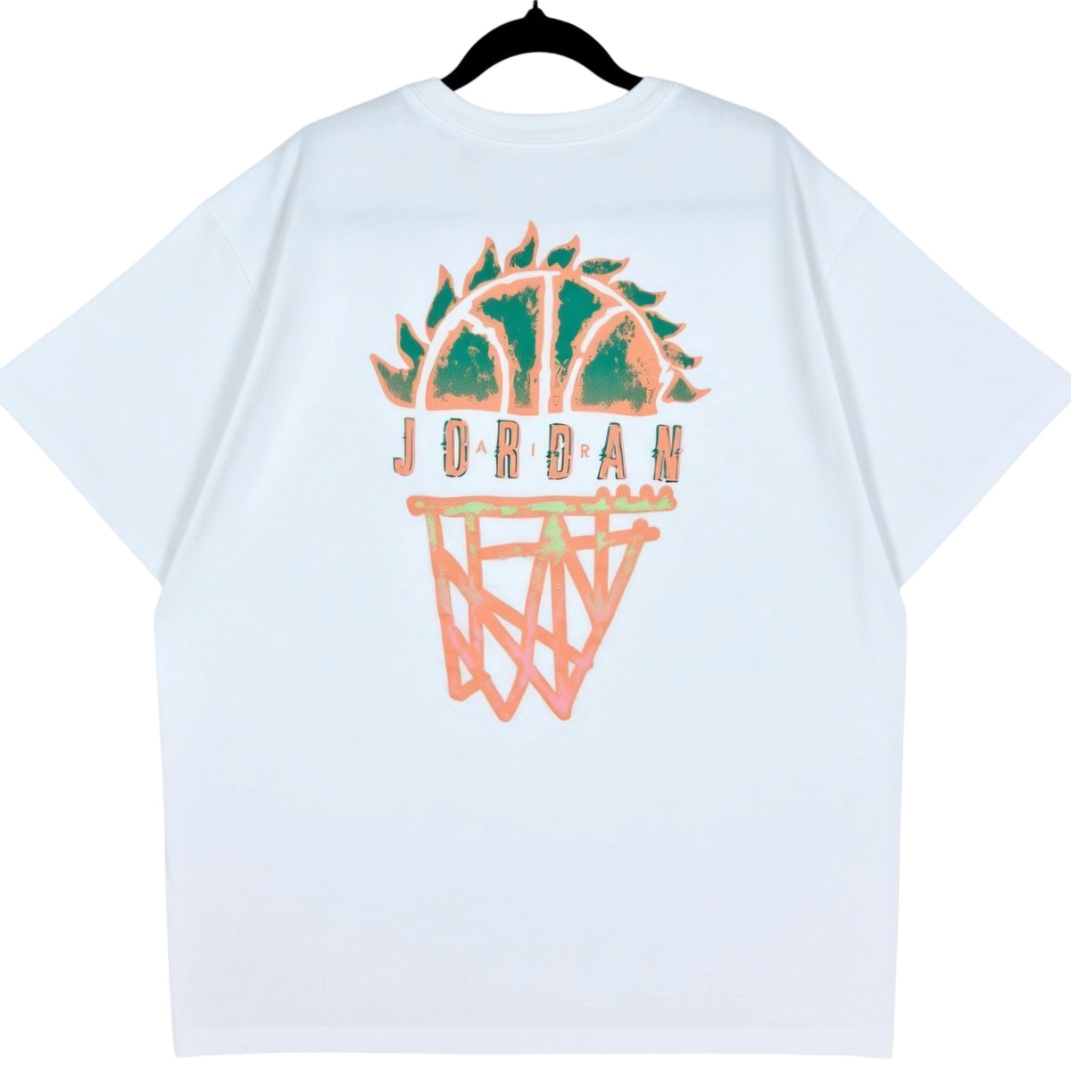 Air Jordan White Standard Fit Tee Shirt Size 3XL