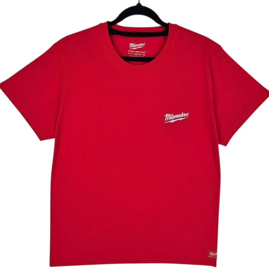 Milwaukee Red Tee Shirt Size XL