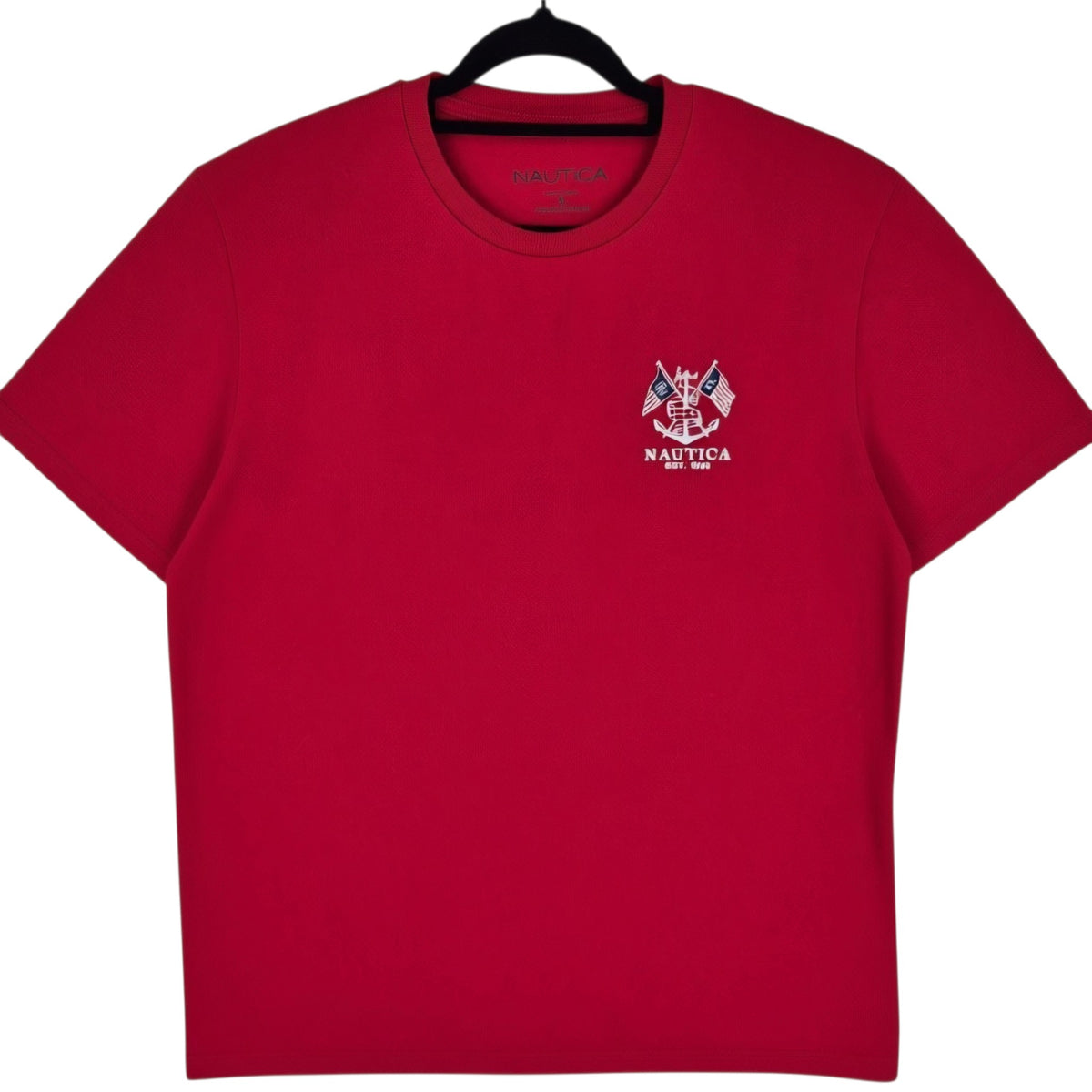 Nautica Red Tee Shirt Size XL