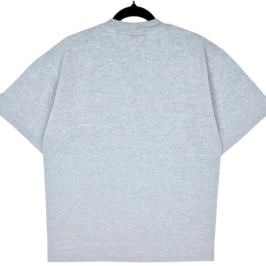 Champion SMU Mustangs Light Grey Tee Shirt Size L