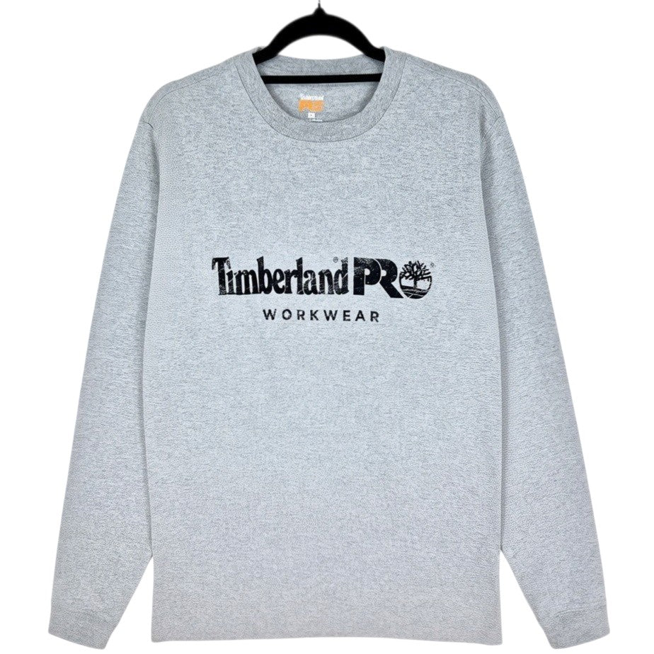 Timberland Pro Workwear Light Grey Long Sleeve Tee Shirt Size M