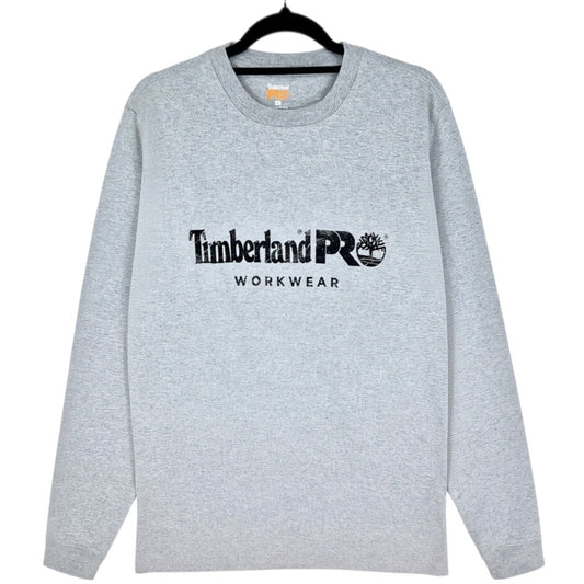 Timberland Pro Workwear Light Grey Long Sleeve Tee Shirt Size M